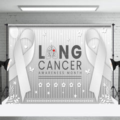 Aperturee - Aperturee Silver Ribbon Lung Cancer Awareness Month Backdrop