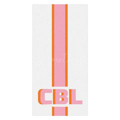 Aperturee - Aperturee Simple Stripe Summer Custom Name Beach Towel For Boy