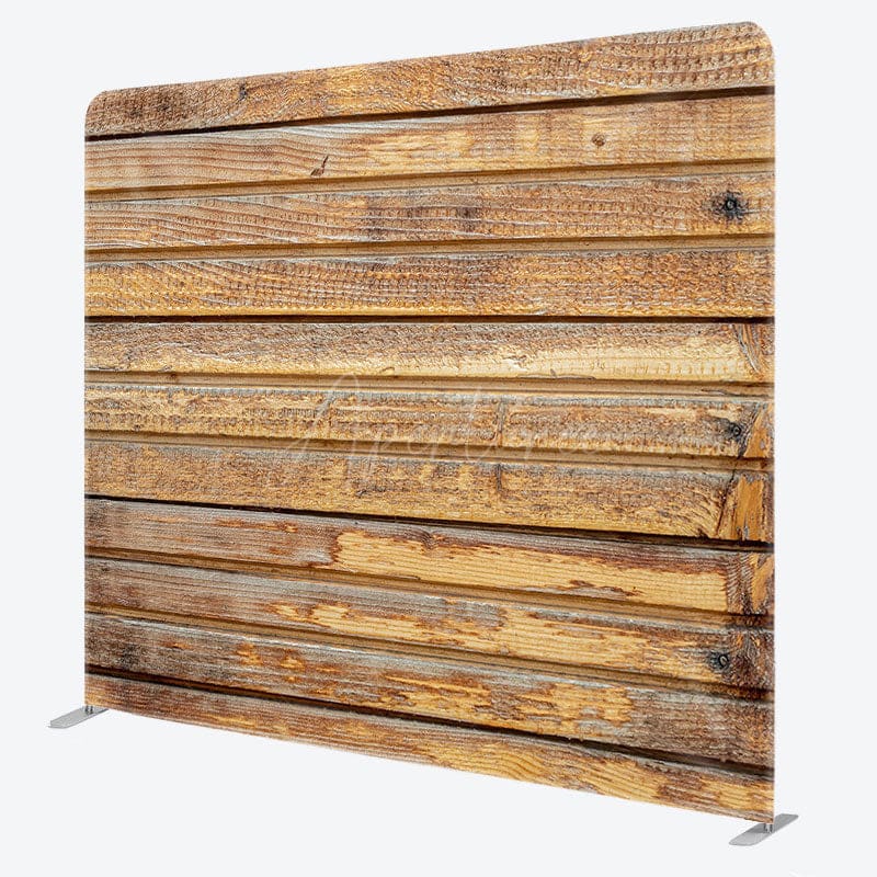 Aperturee - Aperturee Simple Wooden Photography Square Tension Backdrop