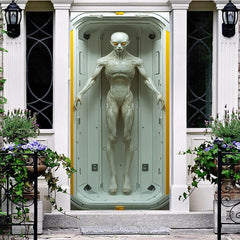 Aperturee - Aperturee Space Capsule Bodybuilding Alien Party Door Cover