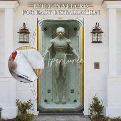Aperturee - Aperturee Space Capsule Bodybuilding Alien Party Door Cover