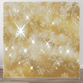 Aperturee - Aperturee Sparkle Gold Sequins Dance Party Pillow Case Backdrop