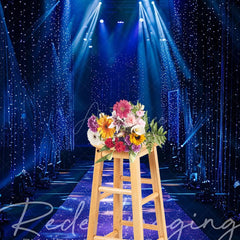 Aperturee - Aperturee Sparkle Model Runway Dance Party Stage Photo Backdrop