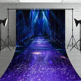 Aperturee - Aperturee Sparkle Model Runway Dance Party Stage Sweep Backdrop