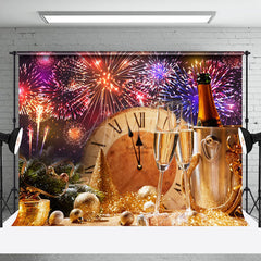 Aperturee - Aperturee Sparkling New Years Eve Celebration Shiny Holiday Backdrop