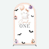 Aperturee Aperturee Spooky One Boo 1St Halloween Birthday Arch Backdrop