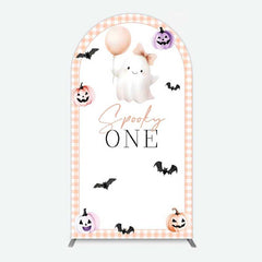Aperturee Aperturee Spooky One Boo 1St Halloween Birthday Arch Backdrop
