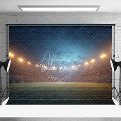 Aperturee - Aperturee Sports Stadium Night Game Backdrop Football Field Photography Background Energetic Arena Theme