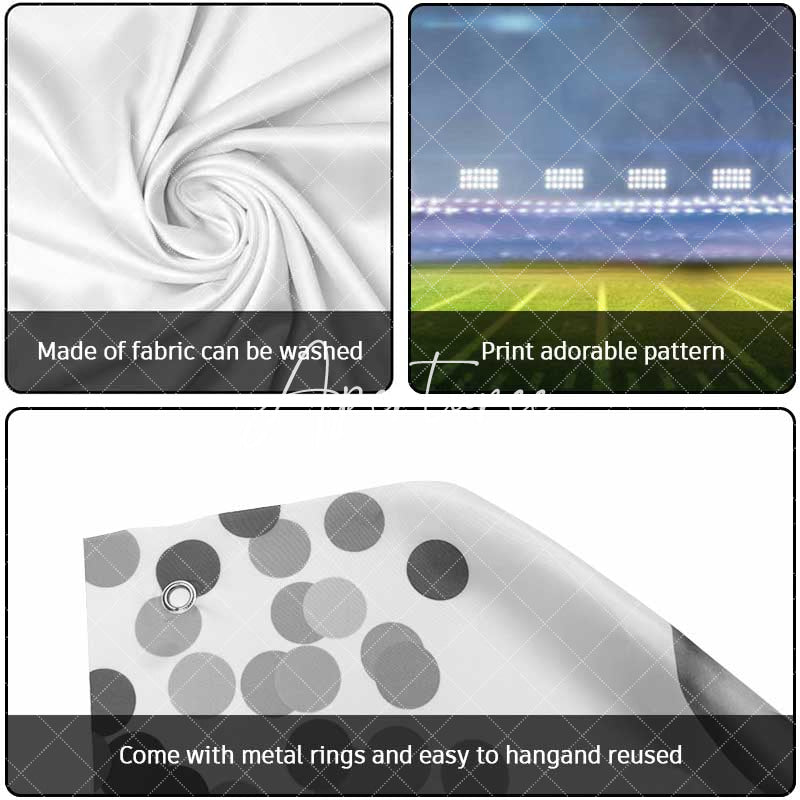 Aperturee - Aperturee Spotlights Football Sport Stadium Garage Door Banner