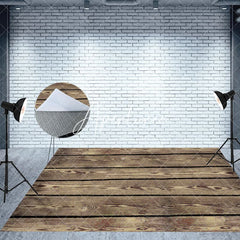 Aperturee - Aperturee Spring Field Retro Truck Floral Combo Set Backdrop