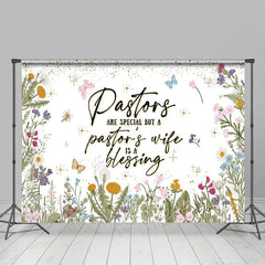Aperturee - Aperturee Spring Wildflower Pastors Wife Appreciation Backdrop