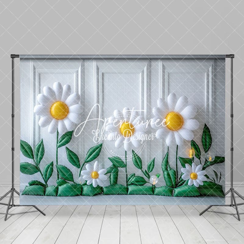 Aperturee - Aperturee Springtime Yellow Blossoms Spring Birthday Backdrop