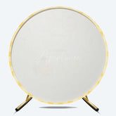 Aperturee Aperturee Squeeze Turning One Lemon Round Birthday Backdrop