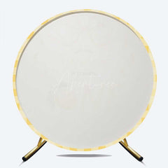 Aperturee Aperturee Squeeze Turning One Lemon Round Birthday Backdrop