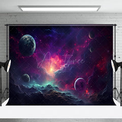 Aperturee - Aperturee Starlit Sky Science Fiction Photography Backdrop