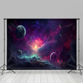 Aperturee - Aperturee Starlit Sky Science Fiction Photography Backdrop