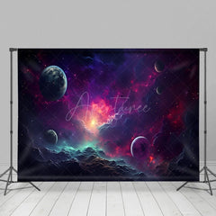 Aperturee - Aperturee Starlit Sky Science Fiction Photography Backdrop