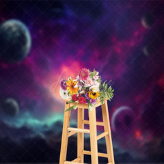 Aperturee - Aperturee Starlit Sky Science Fiction Photography Backdrop