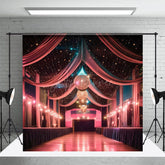 Aperturee - Aperturee Starry Dynamic Dance Hall Architecture Photo Backdrop