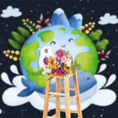 Aperturee - Aperturee Starry Sky Earth Environmental Protection Backdrop