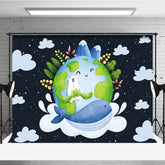 Aperturee - Aperturee Starry Sky Earth Environmental Protection Backdrop