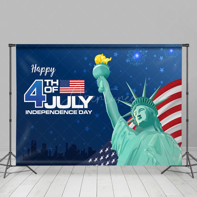 Aperturee - Aperturee Statue Of Liberty Celebration July Of 4th Backdrop