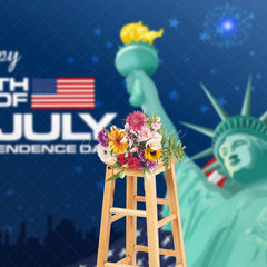 Aperturee - Aperturee Statue Of Liberty Celebration July Of 4th Backdrop