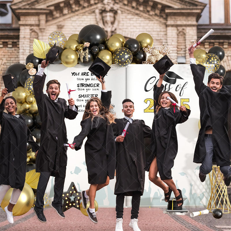 Aperturee - Aperturee Story Book Graduation Party Photo Booth Backdrop