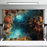 Aperturee - Aperturee Summer Clear Lake Rocks Natural Scenery Photo Backdrop