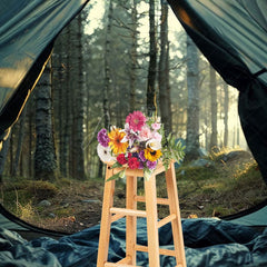 Aperturee - Aperturee Summer Mottled Tree Shadow Tent Photography Backdrop
