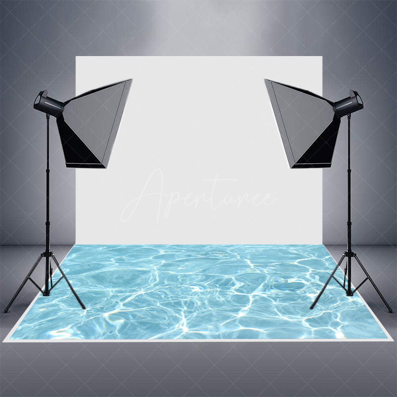 Aperturee - Aperturee Summer Swimming Pool Under The Sun Rubber Floor Mat
