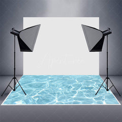 Aperturee - Aperturee Summer Swimming Pool Under The Sun Rubber Floor Mat