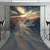Aperturee - Aperturee Sunset Sky Beach Dusk Wheat Field Sweep Backdrop