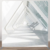 Aperturee - Aperturee Sunshine Light Architecture Square Tension Backdrop