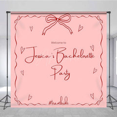 Aperturee - Aperturee Sweet Bachelorette Week Custom Bridal Shower Backdrop