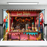 Aperturee - Aperturee Sweet Delights Dessert Shop Photography Backdrop