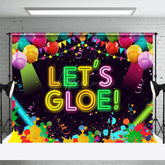 Aperturee - Aperturee Sweet Graffiti Wall Lets Gloe Dance Photo Backdrop