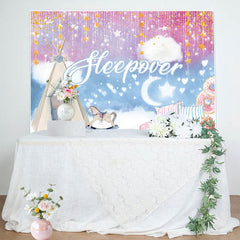 Aperturee - Aperturee Sweet Moonlights Tent Pillow Gift Sleepover Backdrop