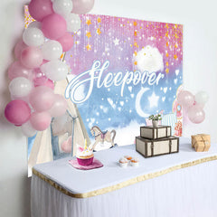 Aperturee - Aperturee Sweet Moonlights Tent Pillow Gift Sleepover Backdrop