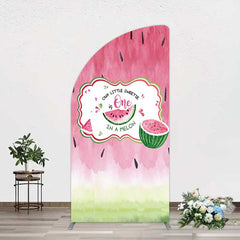 Aperturee Aperturee Sweetie One In A Melon Birthday Half Moon Arch Backdrop