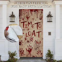 Aperturee - Aperturee Time To Float Terrible Bloody Halloween Door Cover