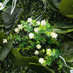 Aperturee - Aperturee Tribal Greenery Artificial Flower Wall For Wedding