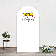 Aperturee - Aperturee Two Infinity And Beyond Simple Birthday Arch Backdrop