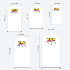 Aperturee - Aperturee Two Infinity And Beyond Simple Birthday Arch Backdrop