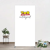 Aperturee - Aperturee Two Infinity And Beyond Simple Birthday Rectangle Backdrop