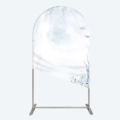 Aperturee Aperturee Under Sea Coral Birthday Party Arch Backdrop