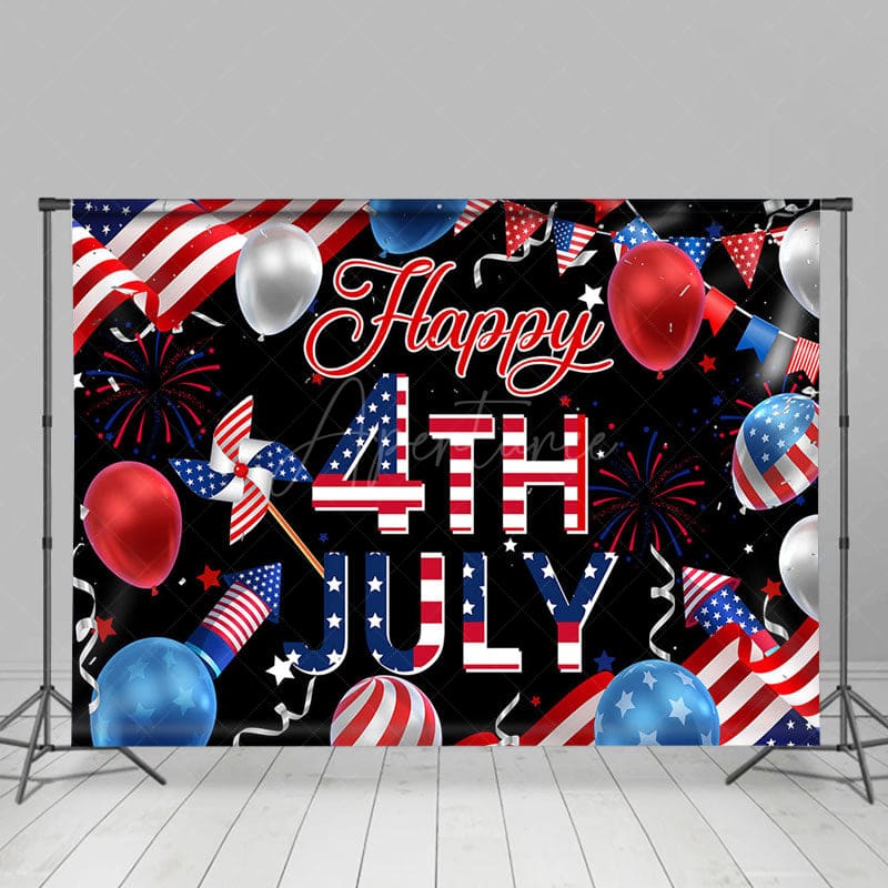 Aperturee - Aperturee Usa Flag 4th July Cheers Independence Day Backdrop