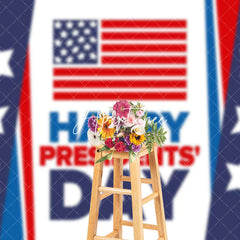 Aperturee - Aperturee Usa Flag Patriotic Happy Presidents Day Backdrop