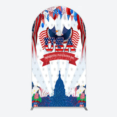 Aperturee - Aperturee Usa Flag Presidential Inauguration Day Arch Backdrop