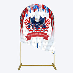 Aperturee - Aperturee Usa Flag Presidential Inauguration Day Arch Backdrop